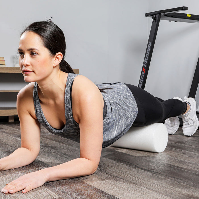 CanDo 30-2101-36 Foam Roller - White Pe Foam - 6" X 12" - Round - Case Of 36