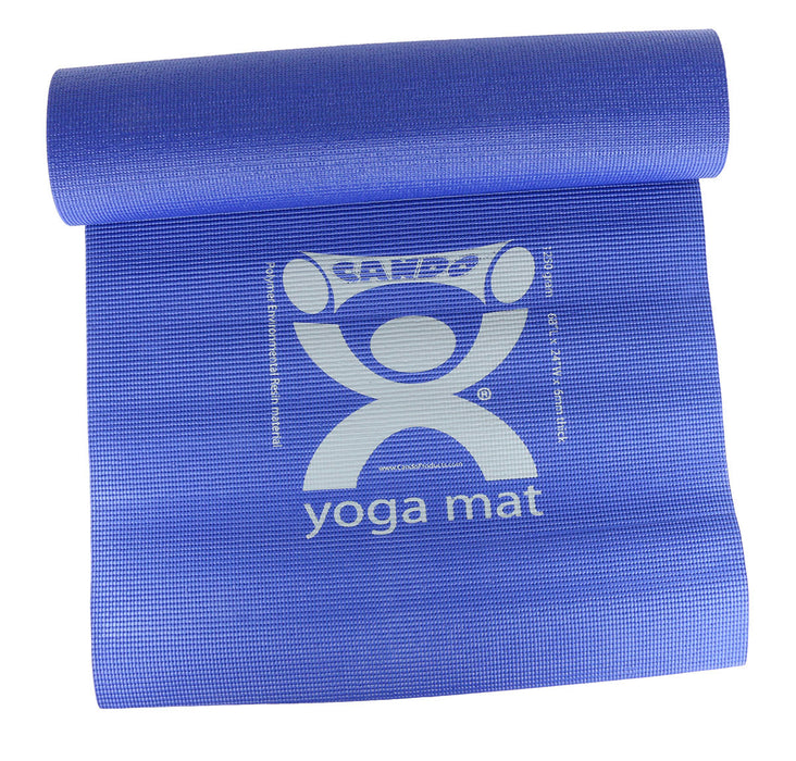 CanDo 30-2400B-12 Yoga Mat, Blue, 68" X 24" X 0.12", Case Of 12