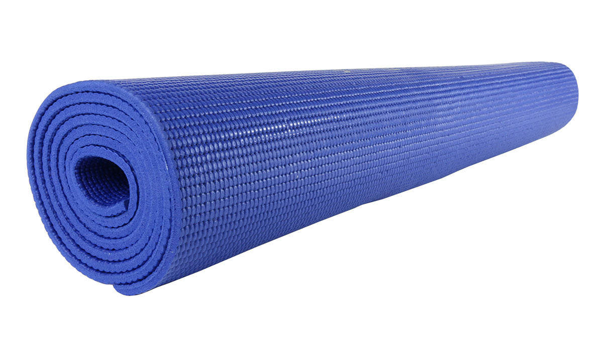 CanDo 30-2400B-12 Yoga Mat, Blue, 68" X 24" X 0.12", Case Of 12