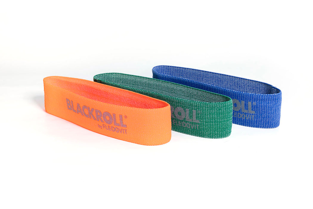 BLACKROLL BRSETLBOGB Loop Band Set, 12", 1 Each Light, Medium, And Strong Intensity