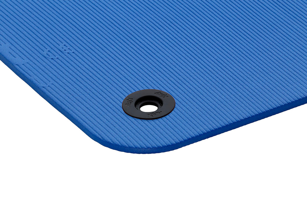 Airex 32-1240B-EYE Exercise Mat, Coronella 120, 47" X 24" X 0.6", Blue, Eyelets