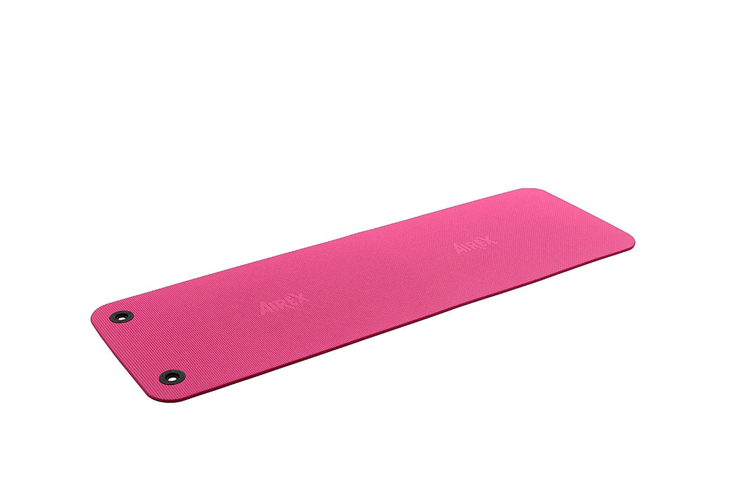 Airex 32-1247PNK-EYE Exercise Mat, Fitline 180, 71" X 24" X 0.4", Pink, Eyelets