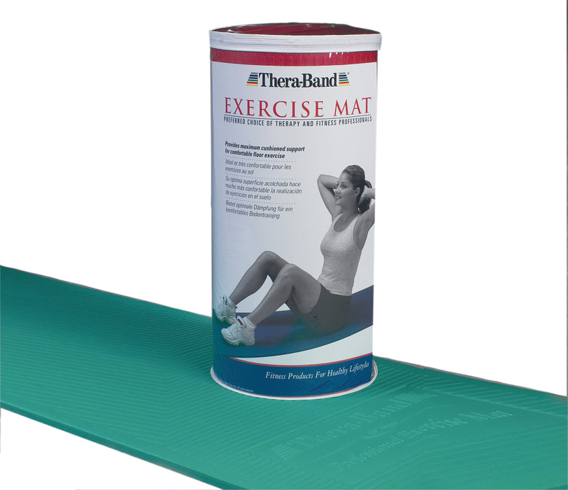 TheraBand 32-1380G Exercise Mat - 24" X 75" X 0.6" - Green