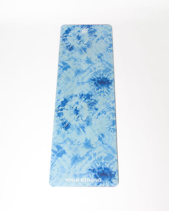 Yoga Strong L2516 , Yoga Mat 72" X 24", Blue Tie Dye