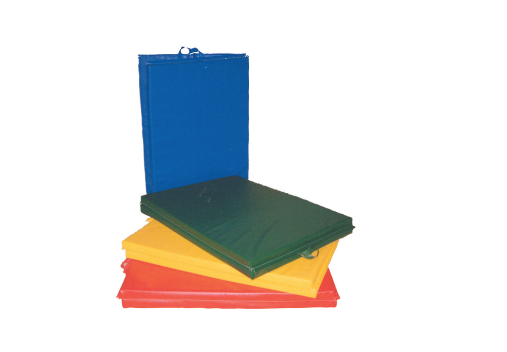 CanDo 706H 4X6X1 1/4 Mat With Handle - Center Fold - 1-3/8" Pe Foam With Cover - 4' X 6' - Specify Color