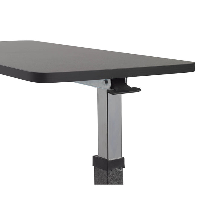 Drive 43-2930 , Non Tilt Top Overbed Table, Silver Vein