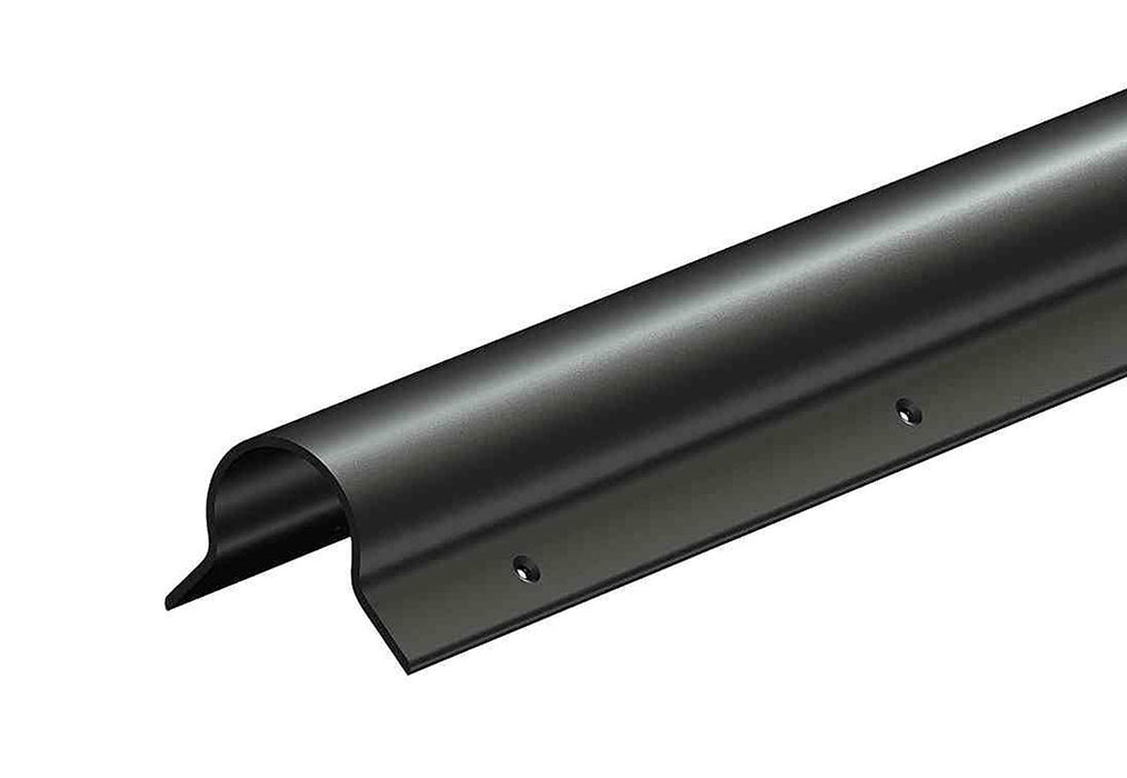 Cortech USA CGBBNFR Corner Guard, Bullnose Black Fr, 2.5" X 48"