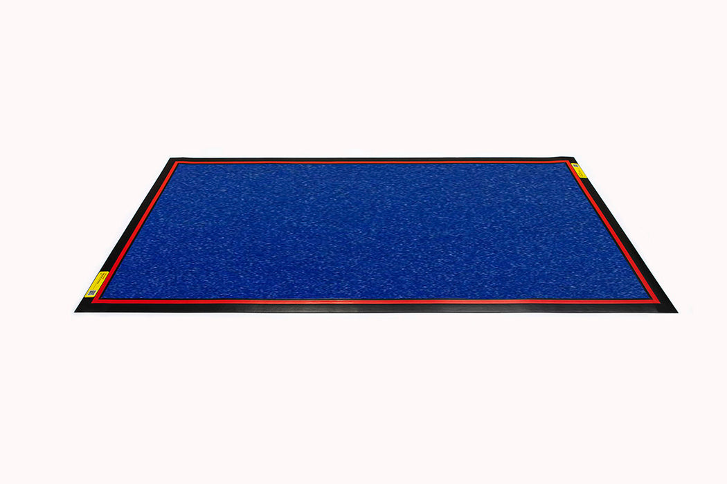 Dycem CZ01FS1230CO , Cleanzone Floor Mat System, 4' X 10', Cobalt