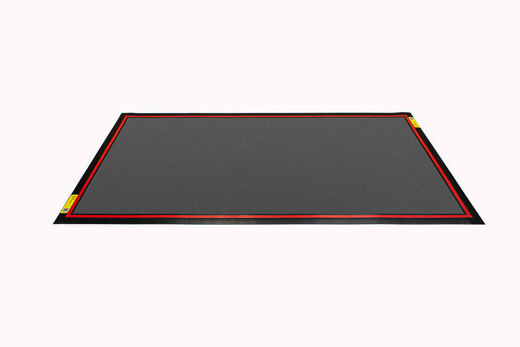 Dycem CZ01FS1230TT , Cleanzone Floor Mat System, 4' X 10', Titanium