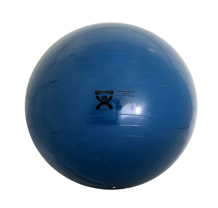 CanDo GMB01-1600g-600lb Inflatable Ball, Blue, 75Cm (29.5In)