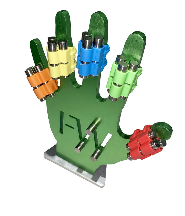 FingerWeights FW05MC , 5-Finger Set, Multi-Color