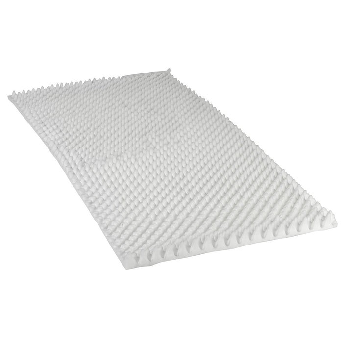 Drive M6026 Convoluted Eggcrate Foam Mattress Pad, 33" X 74" X 4"