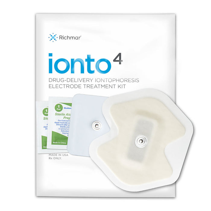 Richmar 201-4532 Ionto4, Electrode Iontophoresis Kit, Large, Case Of 12