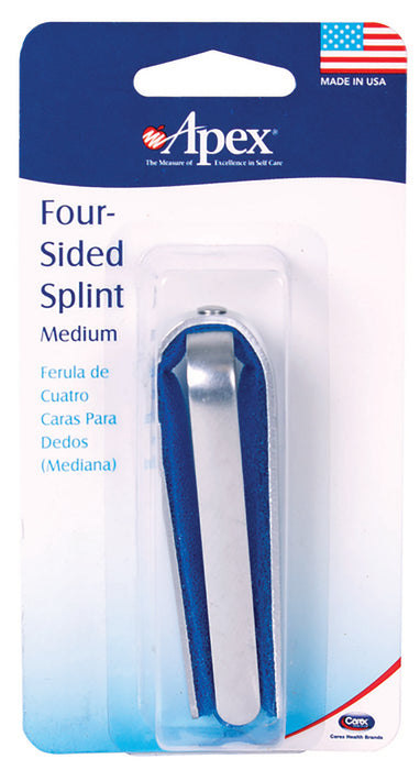 Compass Health 24-8087 Apex Four-Sided Splint, Medium