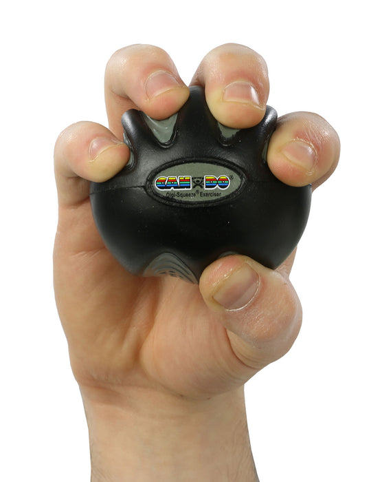 CanDo 10-1974 Digi-Squeeze Hand Exerciser - Small - Black, X-Firm