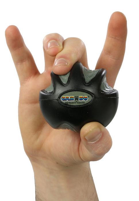 CanDo 10-1974 Digi-Squeeze Hand Exerciser - Small - Black, X-Firm