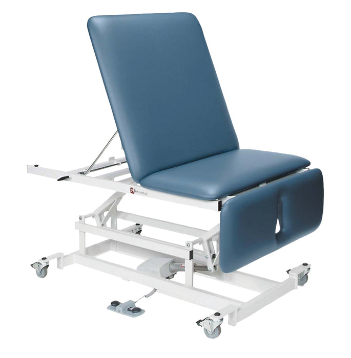 CanDo AM-368 Bariatric Treatment Table - Hi-Low, 76" L X 36" W X 22 - 38" H, 3-Section, Castors, 800 Lb. Weight Capacity