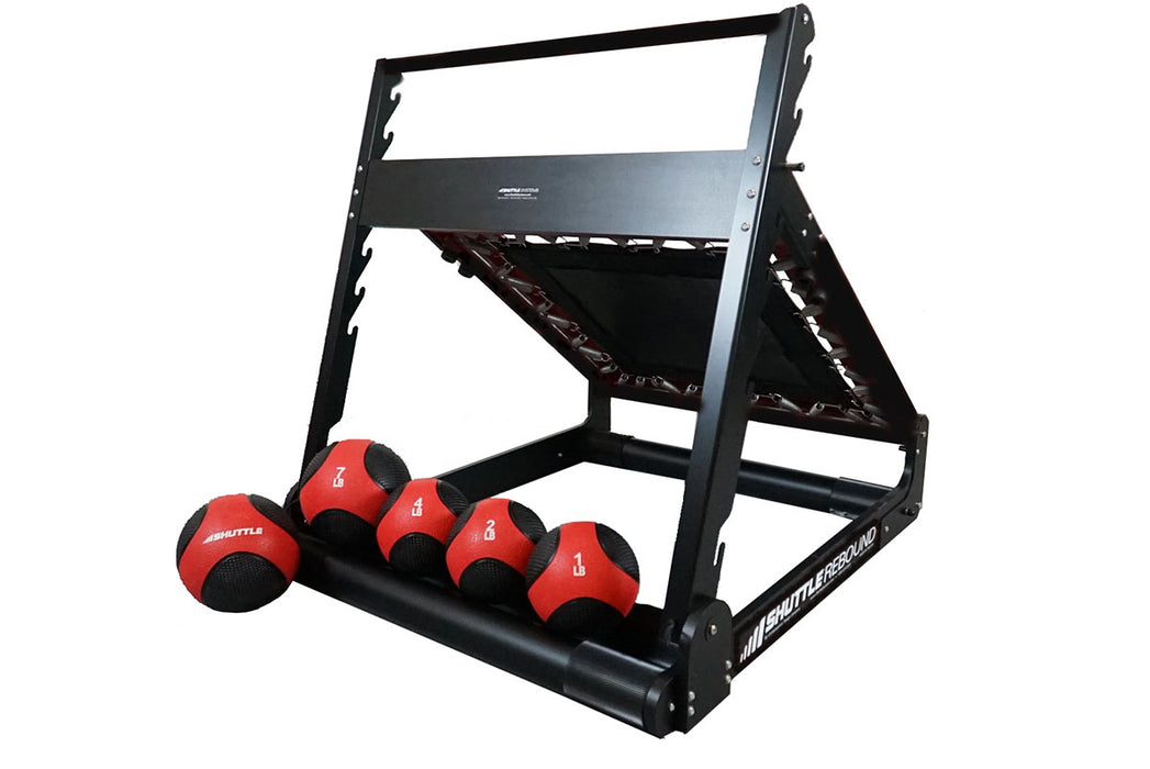 Shuttle 6300BLK Black Rebound Set With 5 Medicine Balls