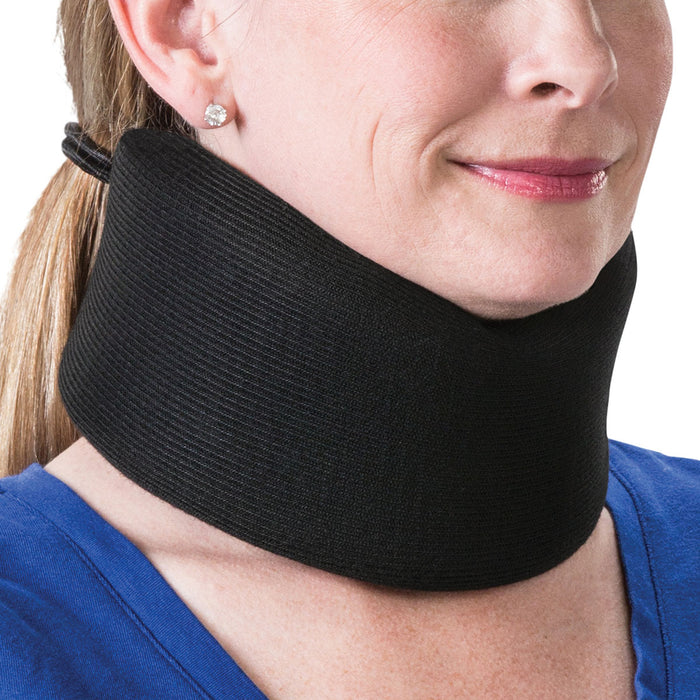 Core CLR-6260 Foam Cervical Collar, Black, 2.5"