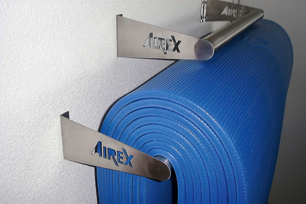 Airex WHS01 Mat Accessory, Wall Bracket Without Eyelets, Short