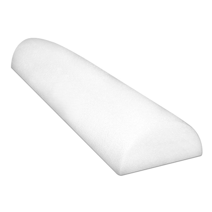 CanDo 30-2110-24 Foam Roller - White Pe Foam - 6" X 36" - Half-Round - Case Of 24