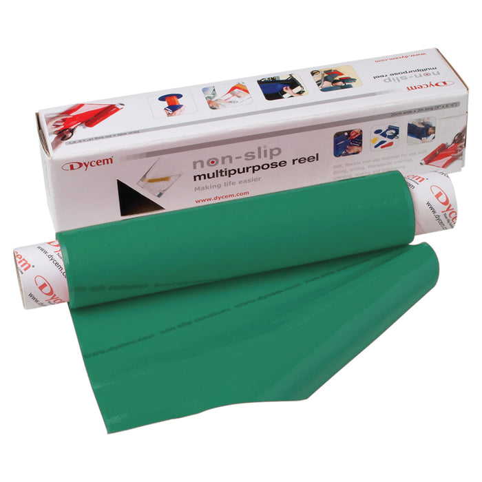 Dycem NS03S23 Non-Slip Material, Roll, 8"X6-1/2 Foot, Forest Green