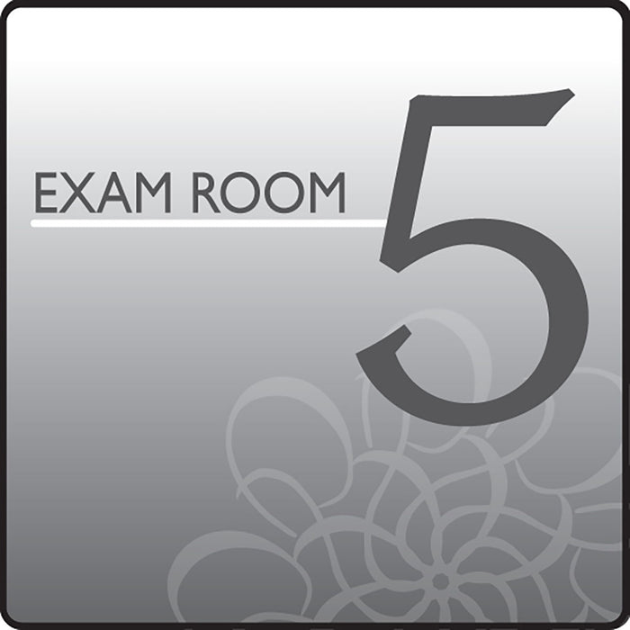 Clinton EX5-S , Standard Exam Room Sign 5