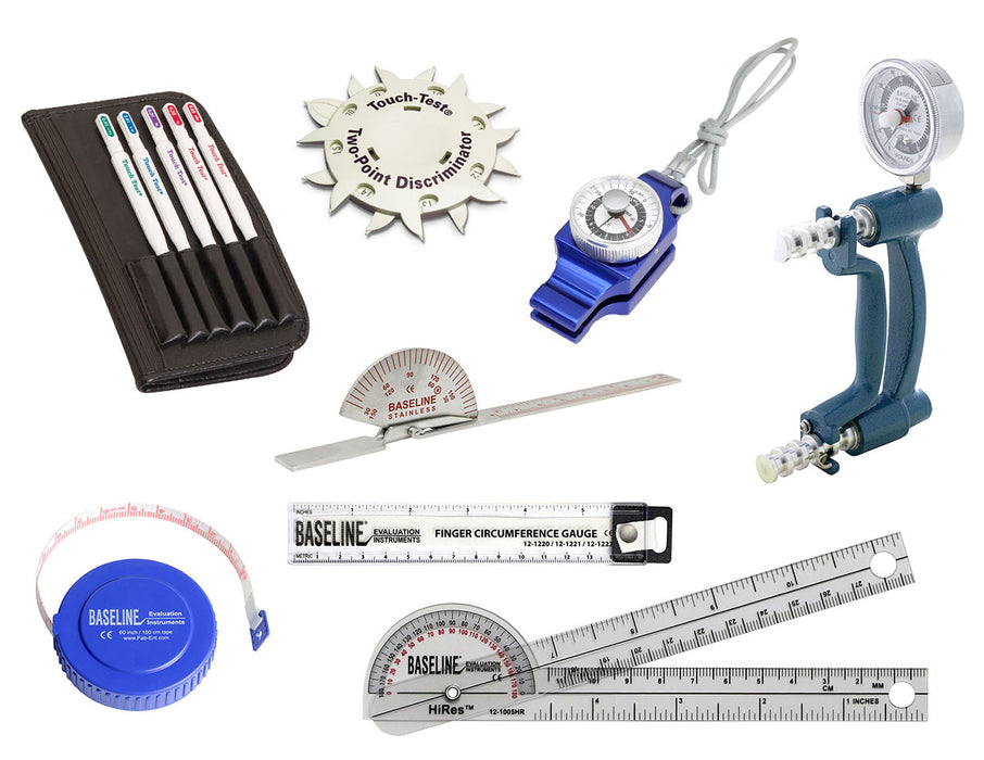 Baseline 12-0129 Hand Evaluation - 8-Piece Set - Sensory Evaluators (Touch-Test)