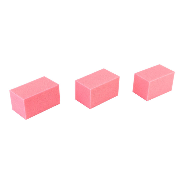 CanDo 10-2462 Hand Therapy Blocks, Pink (Soft), Pack Of 3