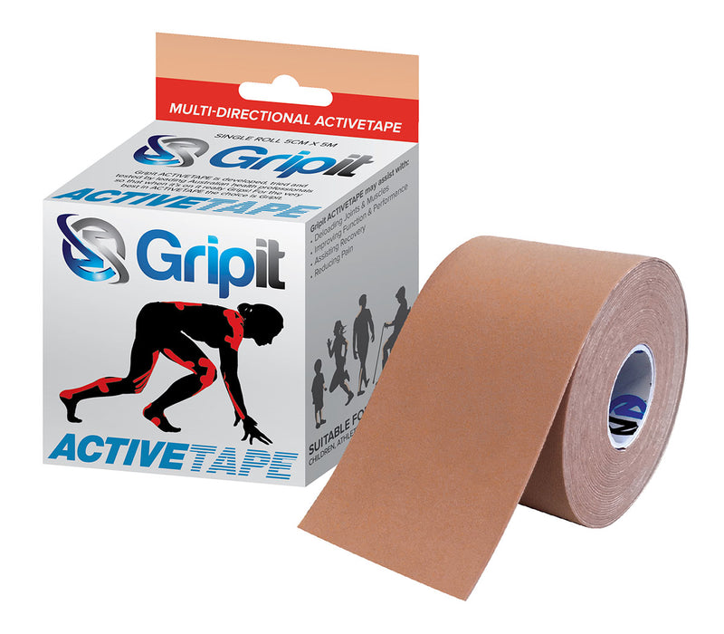 Strapit GRIPITAK50TV2 Activetape V2, 2 In X 5.5 Yds, Flesh