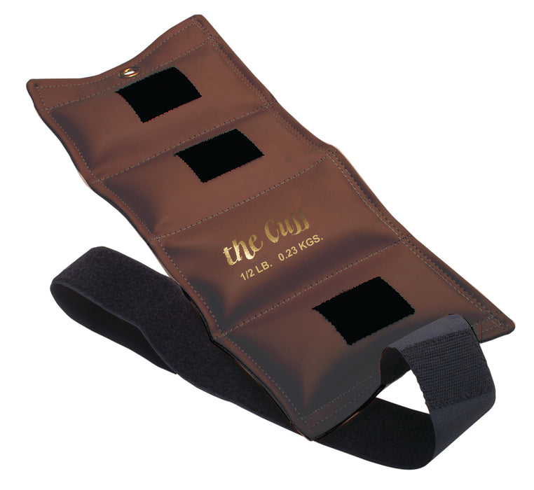 the Cuff 10-2501 Deluxe Ankle And Wrist Weight, Walnut (0.5 Lb.)