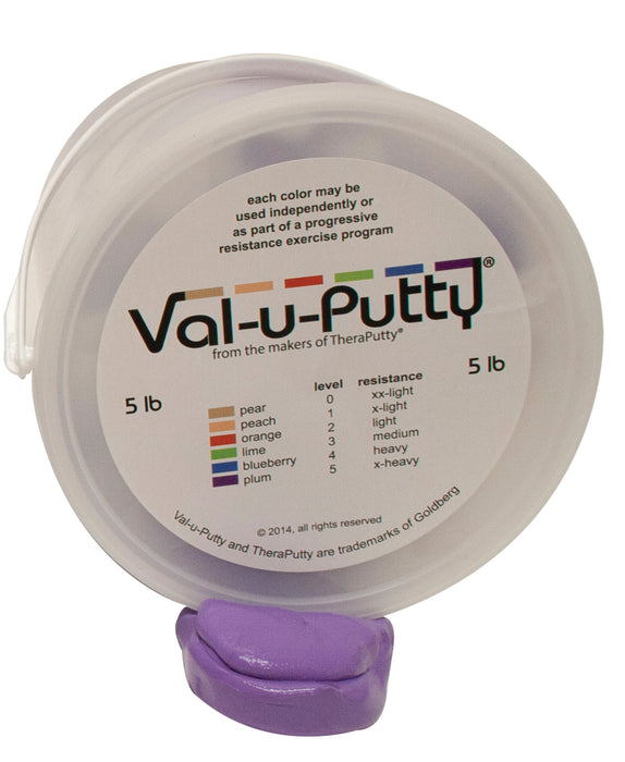 Val-u-Putty FAB 1807 BERRY Exercise Putty - Plum (X-Firm) - 5 Lb