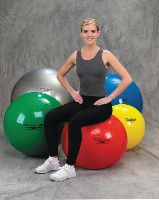 TheraBand 30-1883 Inflatable Exercise Ball - Standard - Green - 26" (65 Cm)