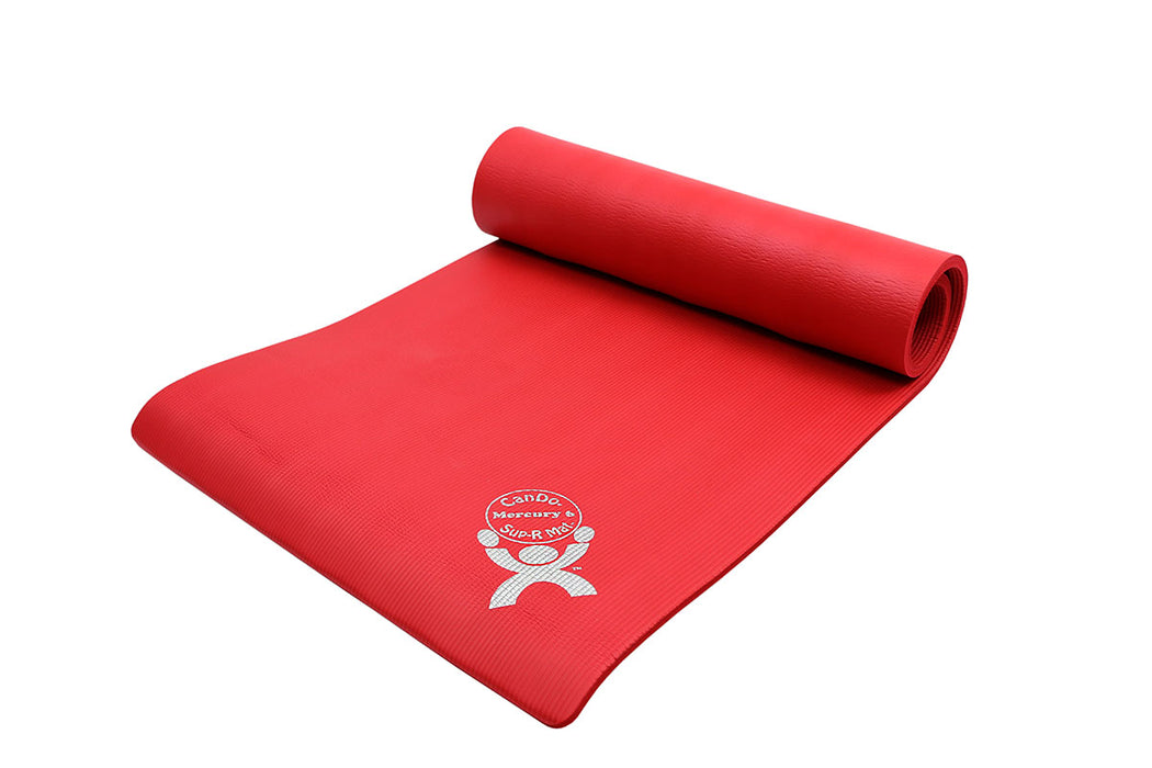 CanDo 48x24x0.6 RED Sup-R Mat, Mercury, 48" X 24" X 0.6", Red