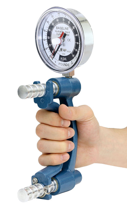 Baseline 12-0246 Hand Dynamometer - Hires Gauge - Er 300 Lb Capacity