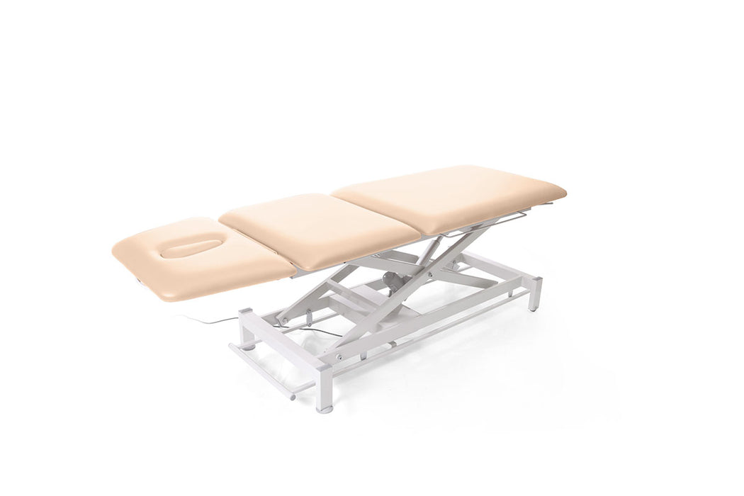 Galaxy 3133-x , 3 Section Hi-Lo Treatment Table, Foot Bar Lift, 79 X 25 X 21, 4 Casters