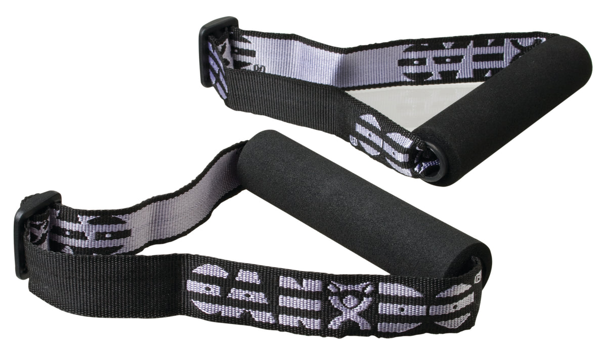 CanDo FE-AS-AA-0 Exercise Band - Accessory - Foam Padded Adjustable Webbing Handle - 25 Pairs