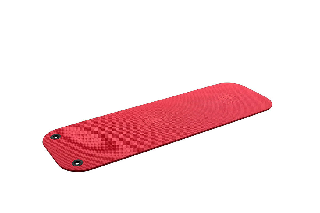 Airex CORONELLARTOE Exercise Mat, Coronella 185, 72" X 23" X 0.6", Red, Eyelets, Case Of 10