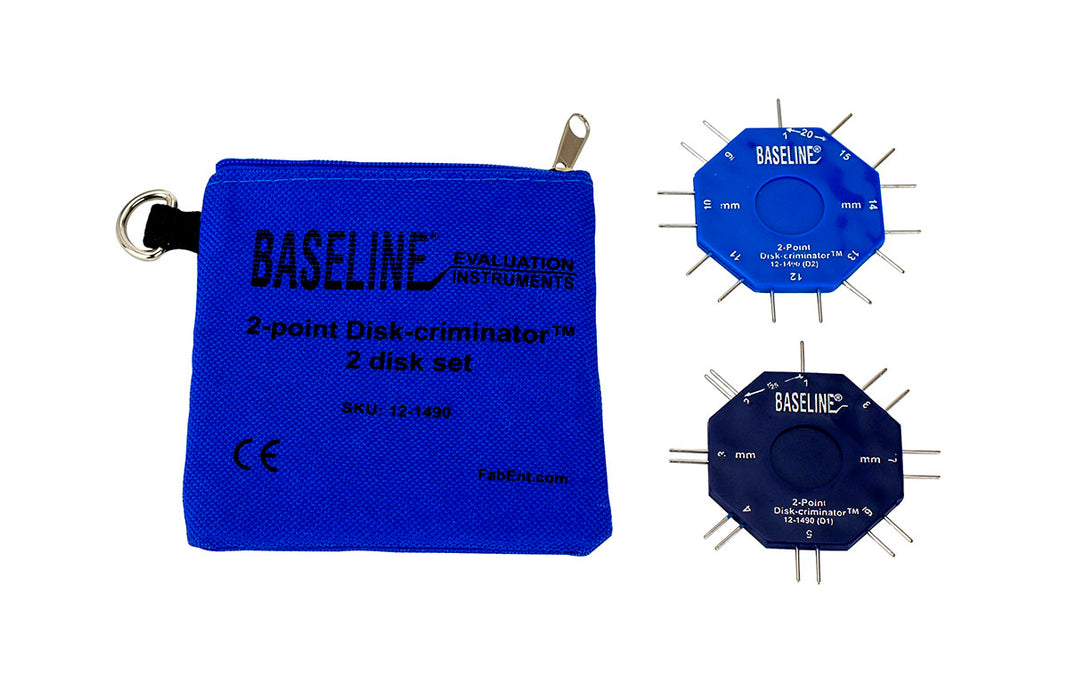 Baseline 12-1490 , 2-Point Disk-Criminator, 2 Disk Set, Metal Tips