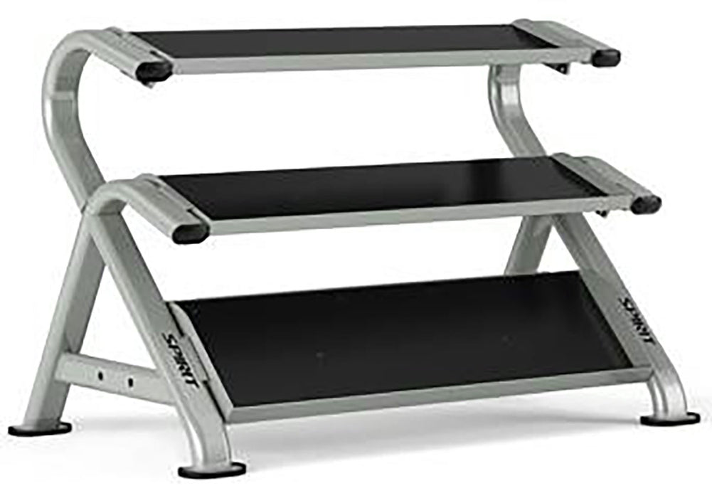 Spirit 10-5952 , St800Dr3 3 Tier Dumbbell Rack