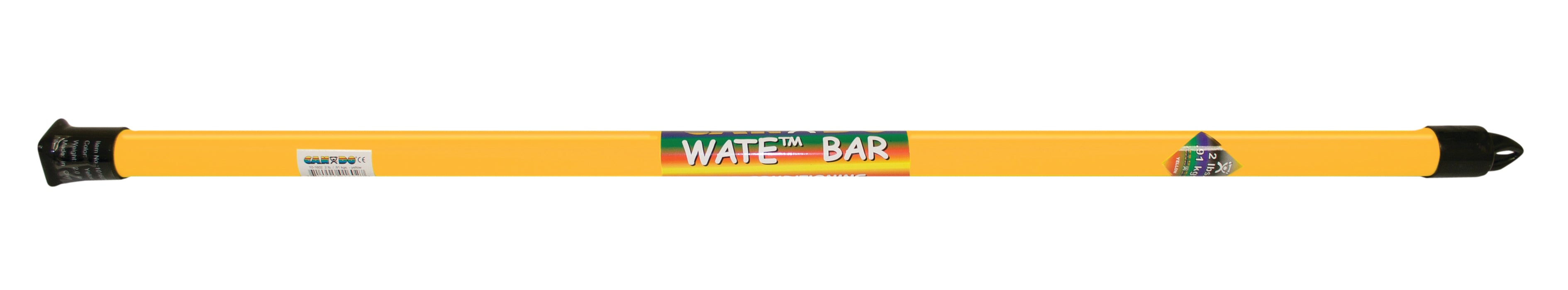 CanDo 007601-O Slim Wate Bar, Gold, 10 Lbs.