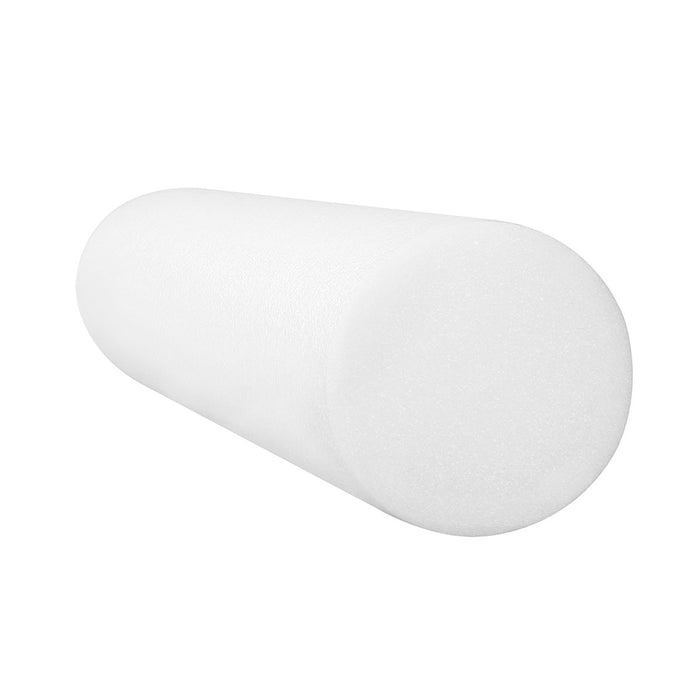 CanDo 30-2142 Foam Roller - White Pe Foam - 6" X 18" - Round