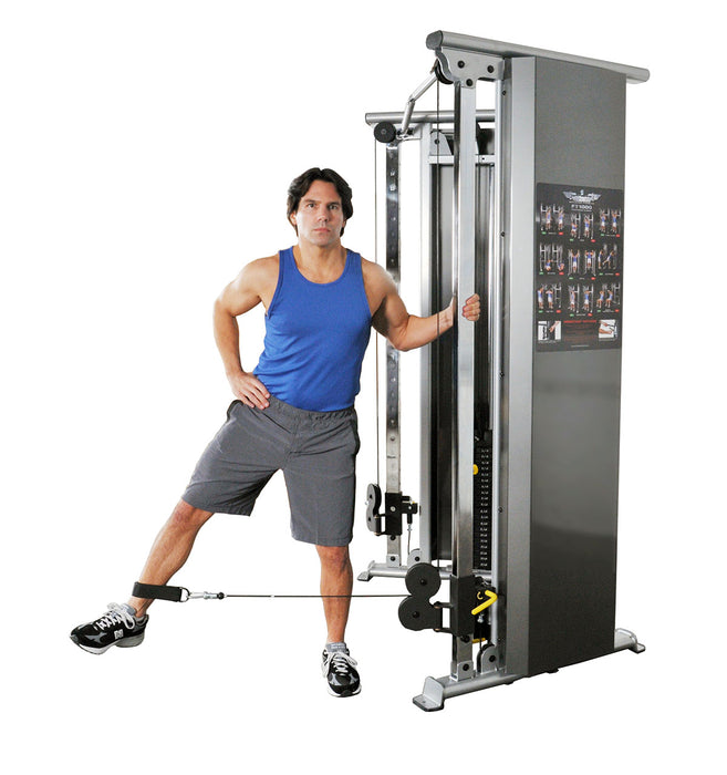 Inflight FT1000S Fitness, Functional Trainer, Two Stacks, Rear Shrouds