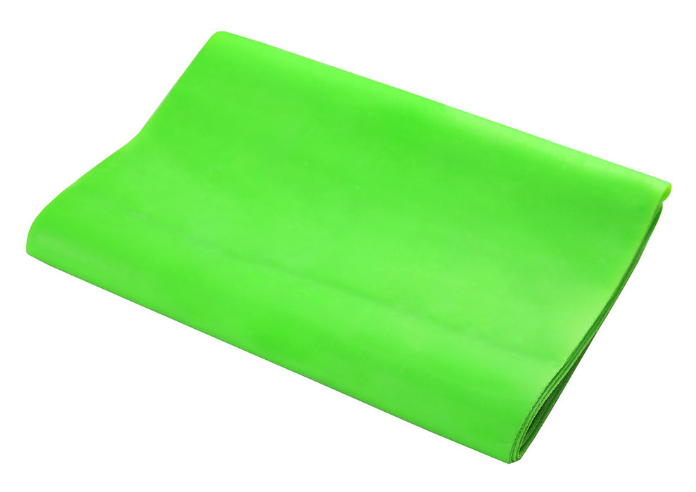 Val-u-Band 10-6173 Resistance Bands, Pre-Cut Strip, 5', Lime-Level 3/7, Case Of 30, Latex-Free