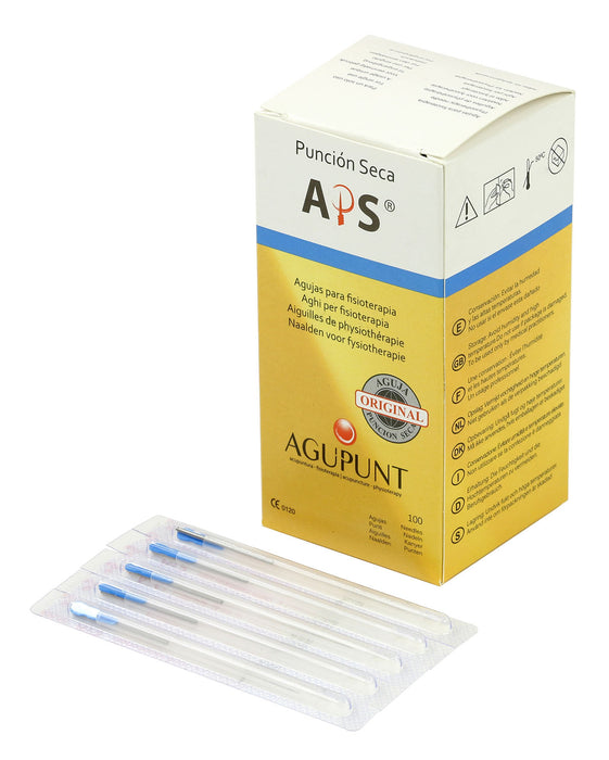 Agupunt A1041P Aps, Dry Needle, 0.32 X 40Mm, Blue Tip, Box Of 100