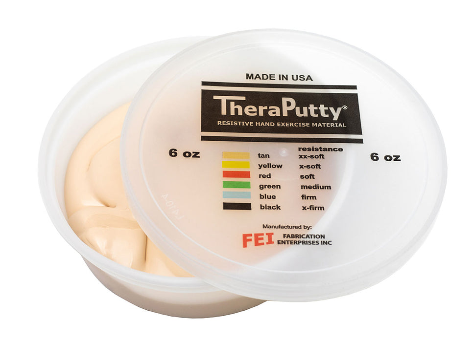 TheraPutty FAB 1601-SPM Cando Exercise Material - 6 Oz - Tan - Xx-Soft