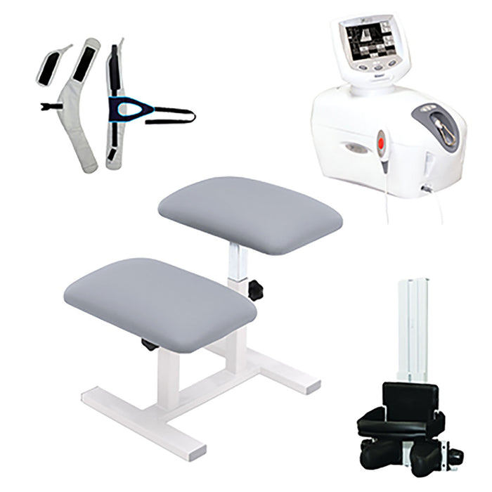 Chattanooga 35-2192 Traction Kit, Tx Traction Unit, Quickwrap Belt, Saunders Cervical, Grey Traction Stool