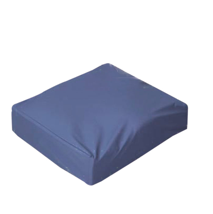 FabLife 50-1326 Wheelchair Cushion With Removable Cover, Foam, 16"X18"X3" Navy Color