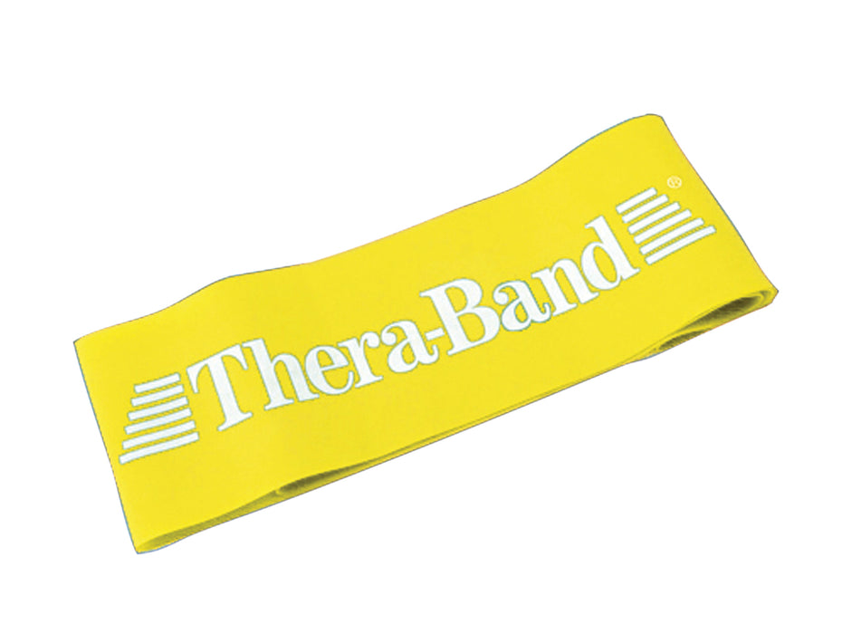 TheraBand 10-1931 Exercise Loop - 8" - Yellow - Thin