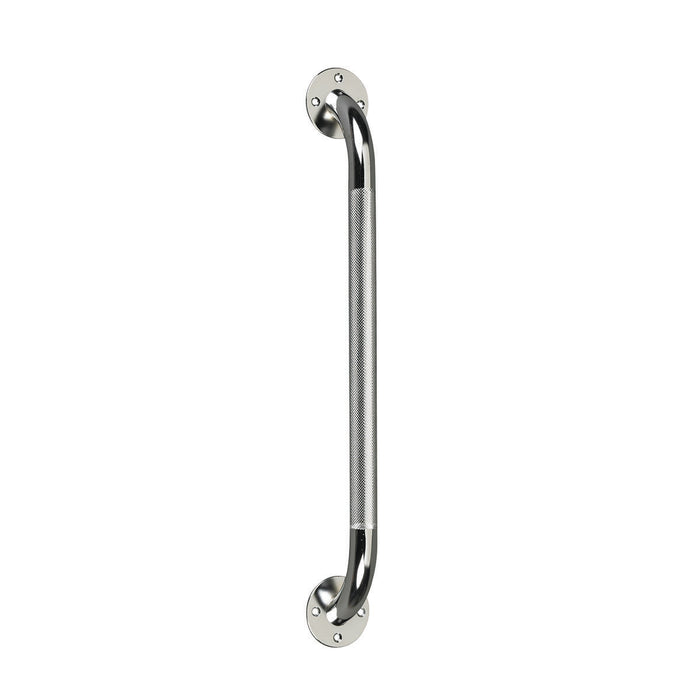 Drive 12112-3 , Chrome Knurled Grab Bar, 12"